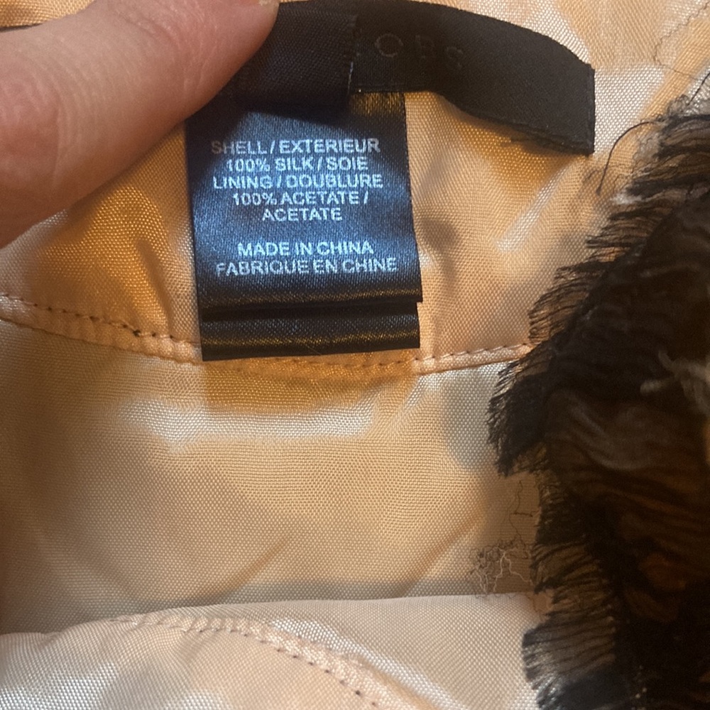 Marc Jacobs pink and black silk dress, size 2 - Picture 5 of 15